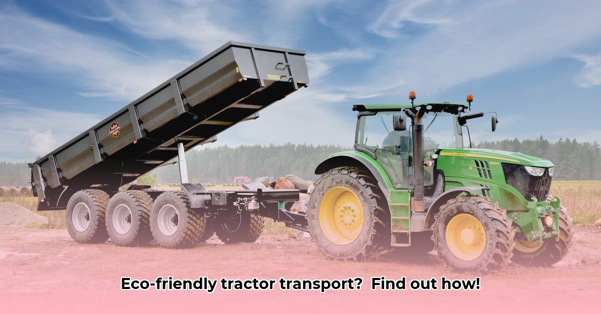 tractor-on-a-trailer